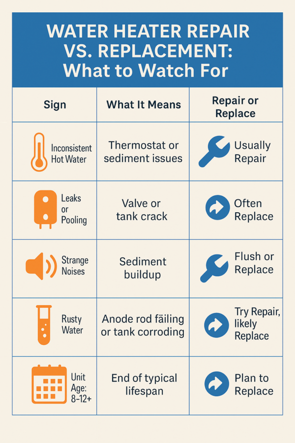 Repair vs Replacement Infographic